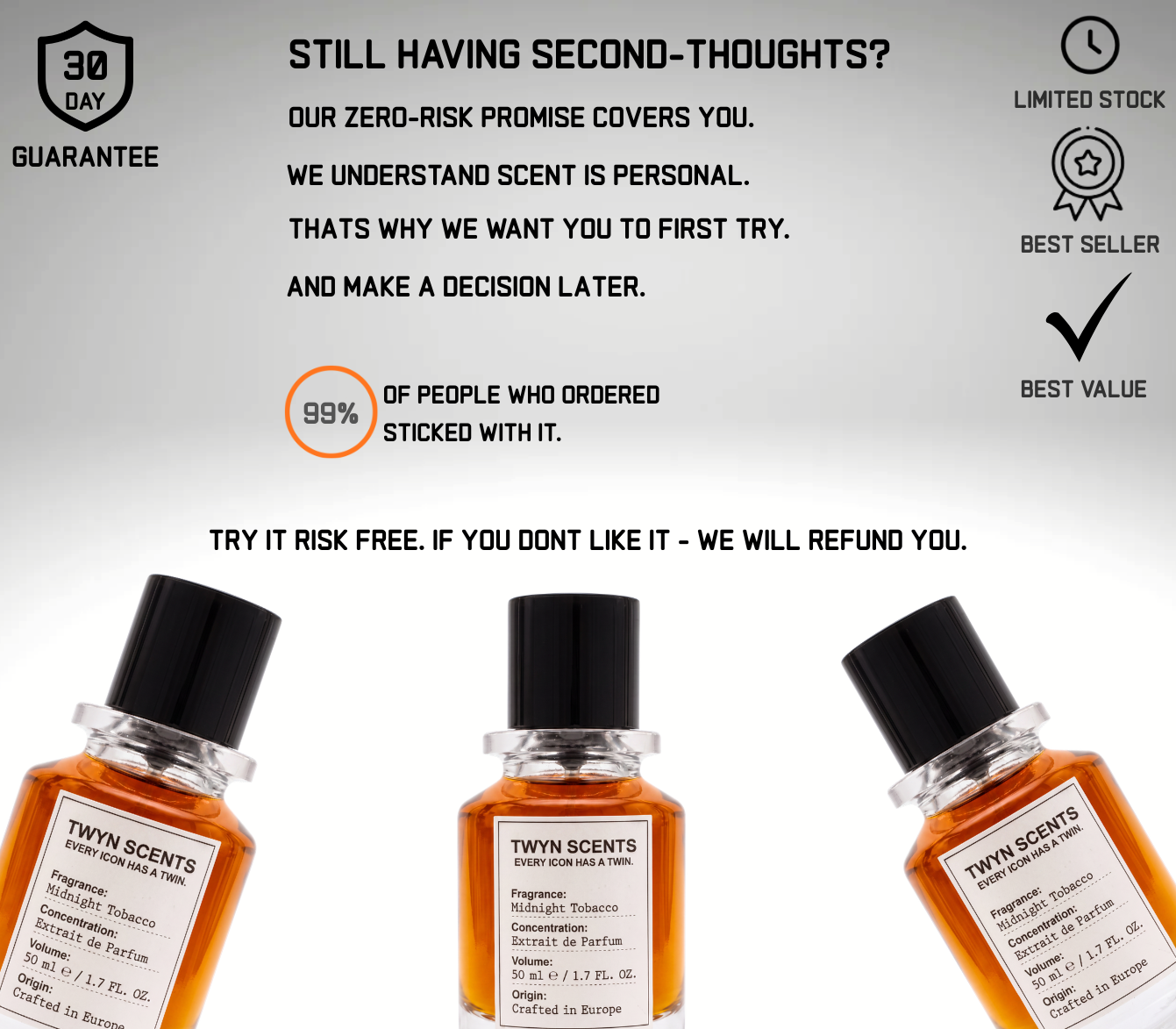 6 SCENTS. 1 AFFORDABLE PRICE